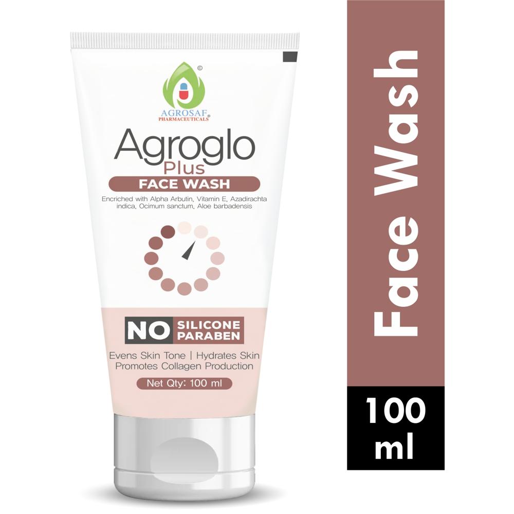 AGROGLO PLUS FACE WASH-Purified Water, Sodium Lauryl Ether Sulphate, Coco amido propyl betaine