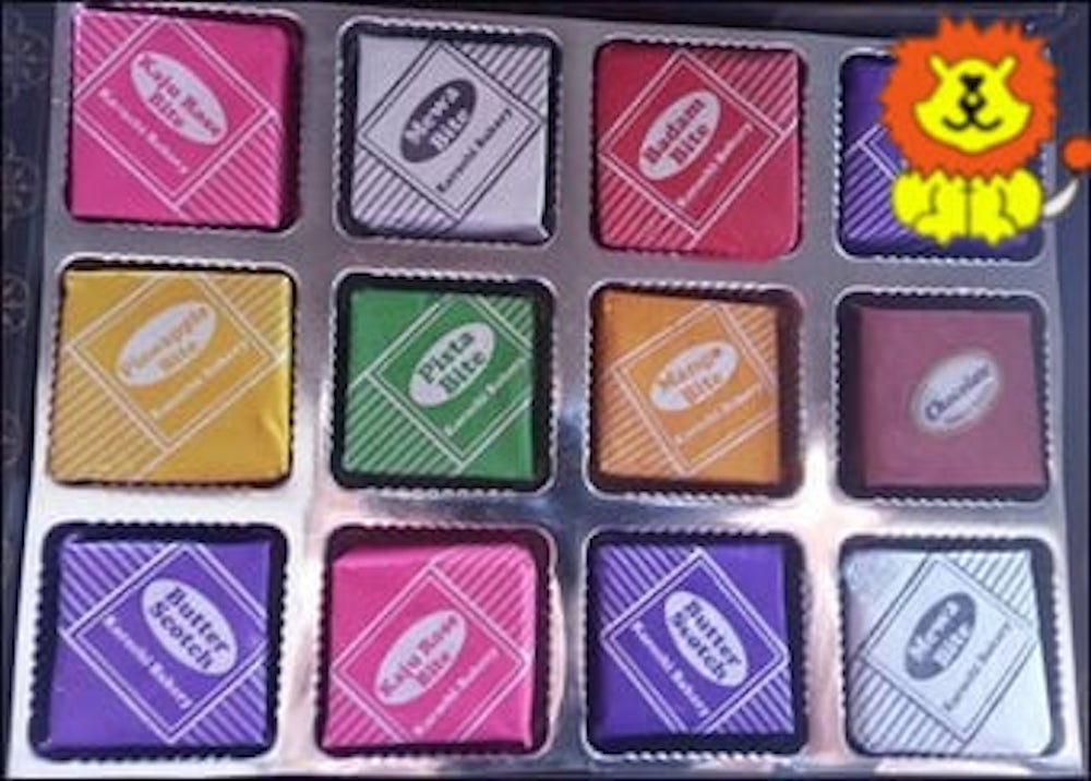 Chocolate Wrapper Foil Paper - Color: Multicolor