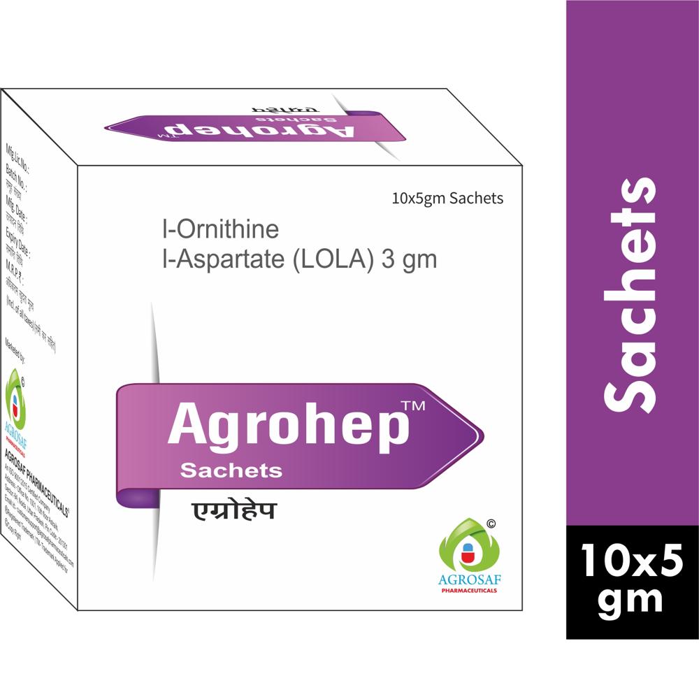 AGROHEP SACHET-L-ORNITHINE L-ASPARTATE (3 GM)