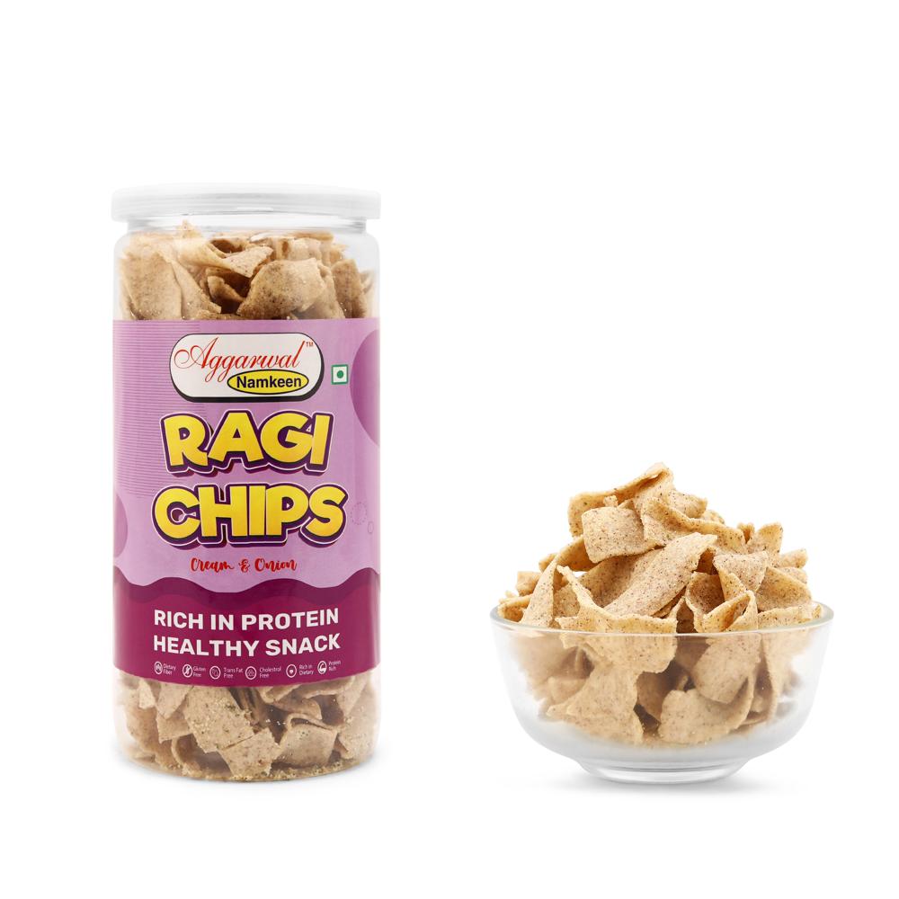 Ragi (Nachani) Cream / Onion Chips - Feature: Healthy Snacks