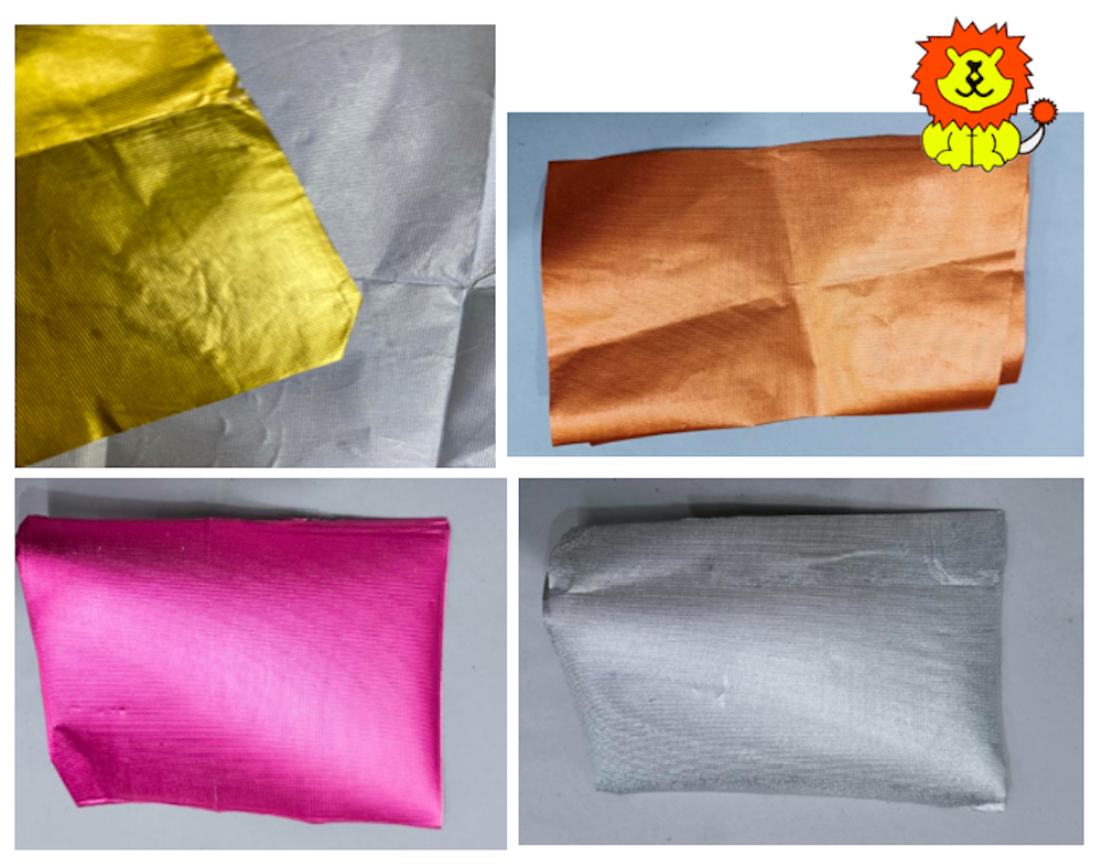 Mewa Bite Wrapping Paper - Color: Golden
