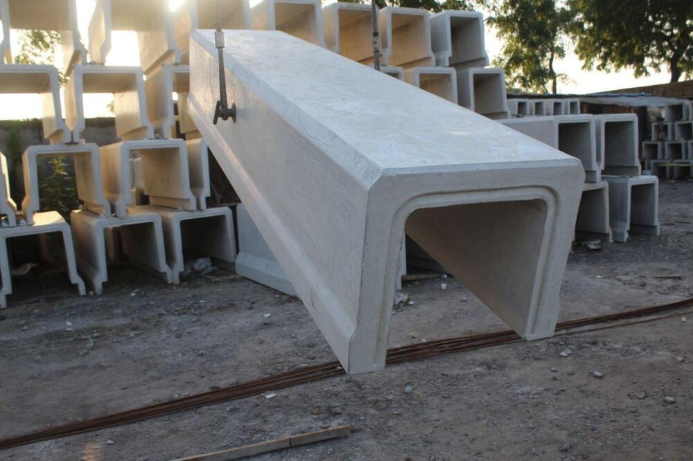 Precast RCC U Drain