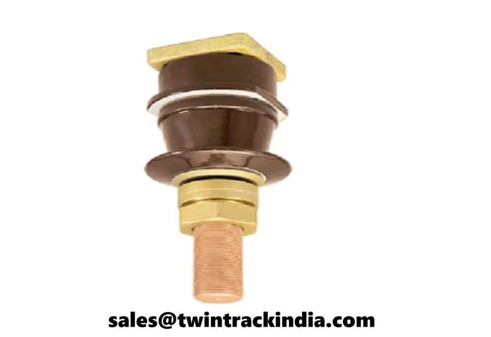 Transformer Porcelain Bushing - Porcelain Material, 630 Amps Rated Voltage, Single Phase, 50 Hertz Frequency | Oil Cooling System, High Voltage Insulation