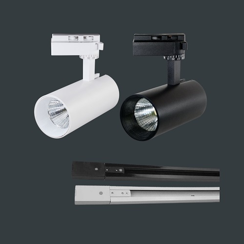 Led Track Light - Aluminum, 1000-2000mm, Black | 4-6 Heads, 10w-30w, 120v/240v, Ideal For Interior Lighting, Task & Accent Usage