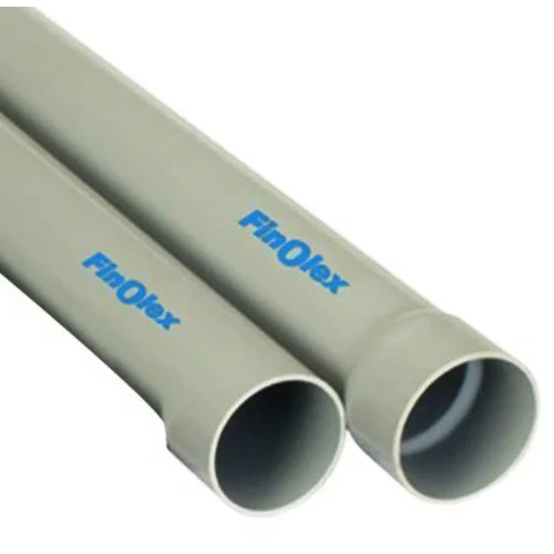 75Mm Finolex Pvc Pipes - Color: Grey