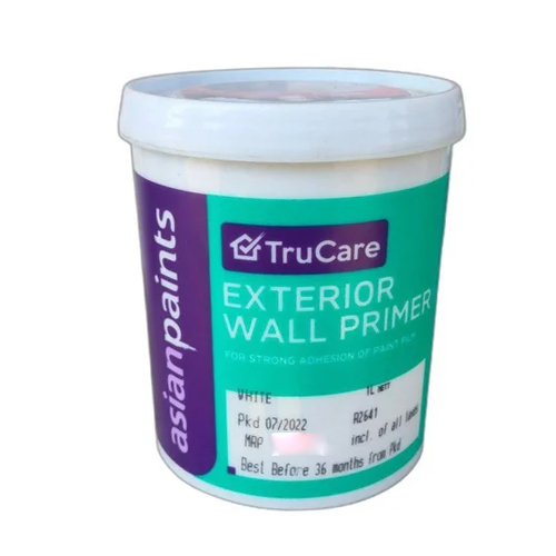 Asian Paints Exterior Wall Primer - Color: White