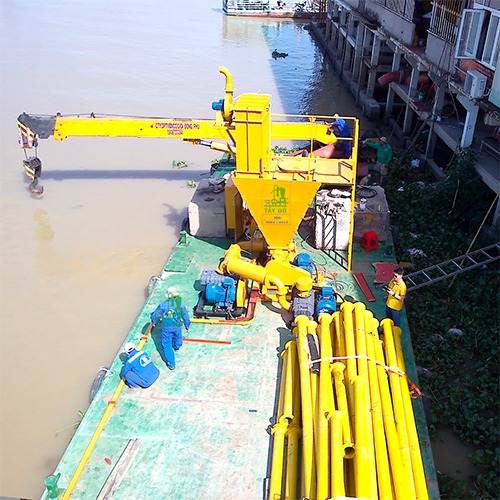 Material Blow Pump Machine