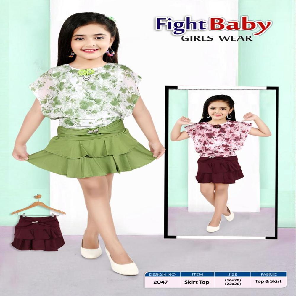 Fancy Skirt Top Set - Gender: Girls