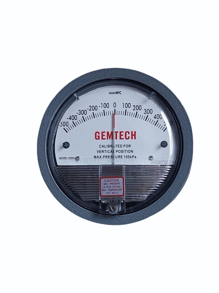 Wholesaler India GEMTECH DIFFERENTIAL PRESSURE GAUGE In Buldana Maharashtra