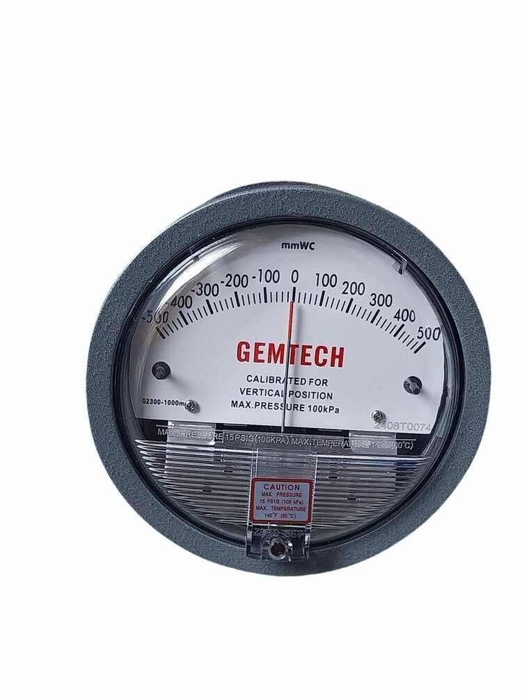 Wholesaler India GEMTECH DIFFERENTIAL PRESSURE GAUGE In Buldana Maharashtra
