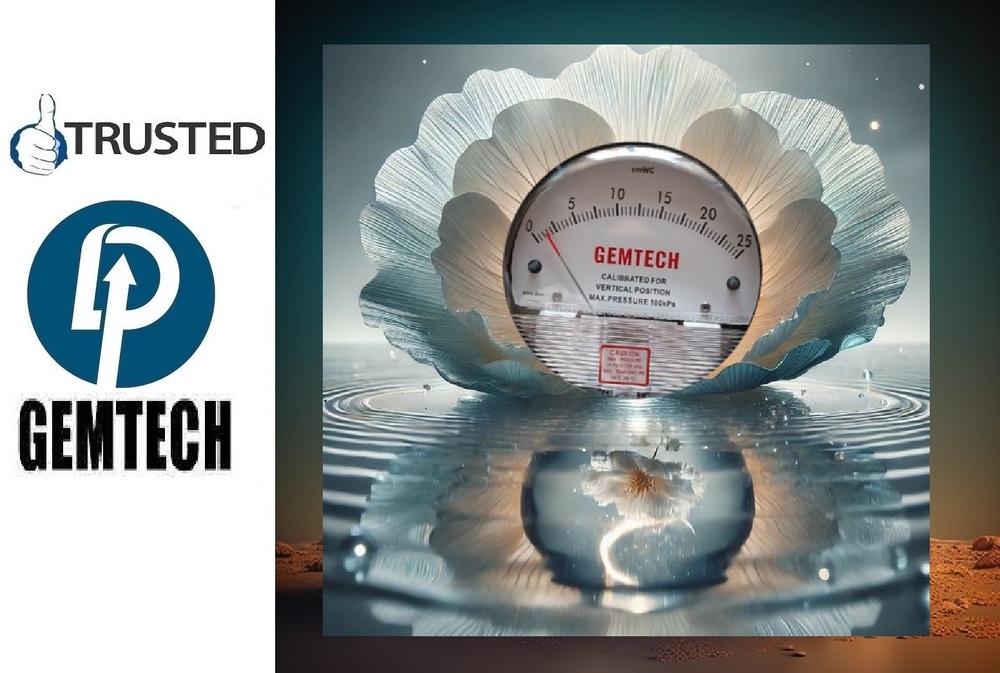 Suppliers Gemtech Differential Pressure Gauges Hosur Tamil Nadu - Accuracy: - A 2% Of Full Span At 70 (21 (A 3% On -0