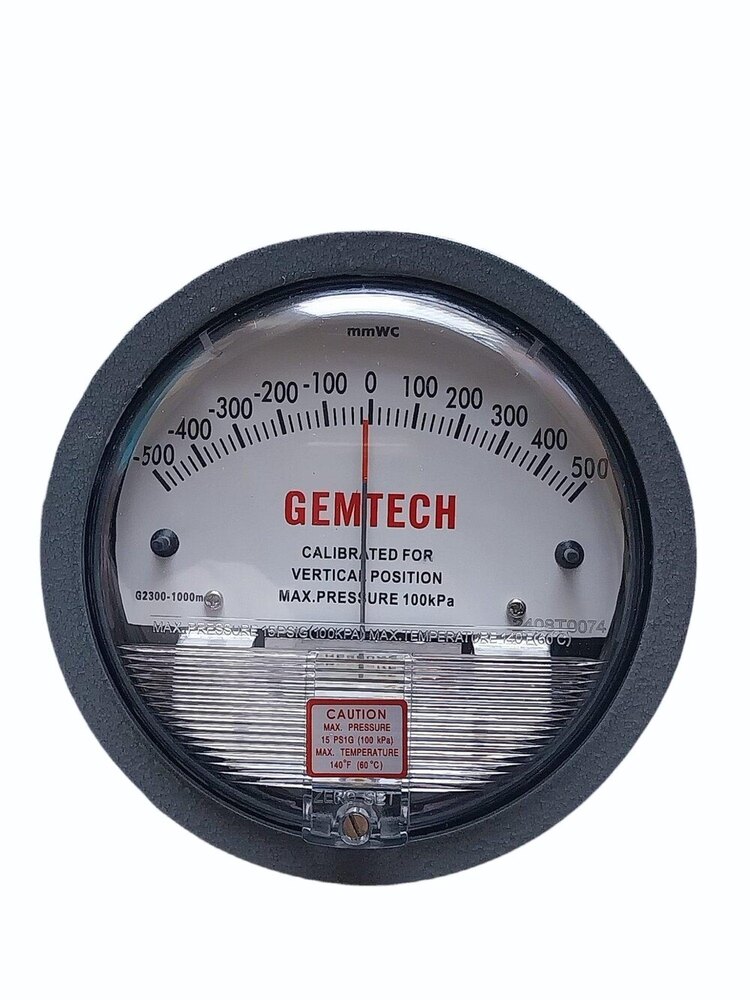 Wholesaler India GEMTECH DIFFERENTIAL PRESSURE GAUGE In Panigrahipentho Odisha