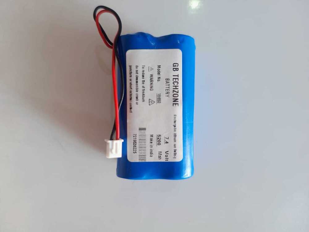 7.4 Volt 5200mah Rechargeable Battery For Tickting Machine - Features: Long Lifespan