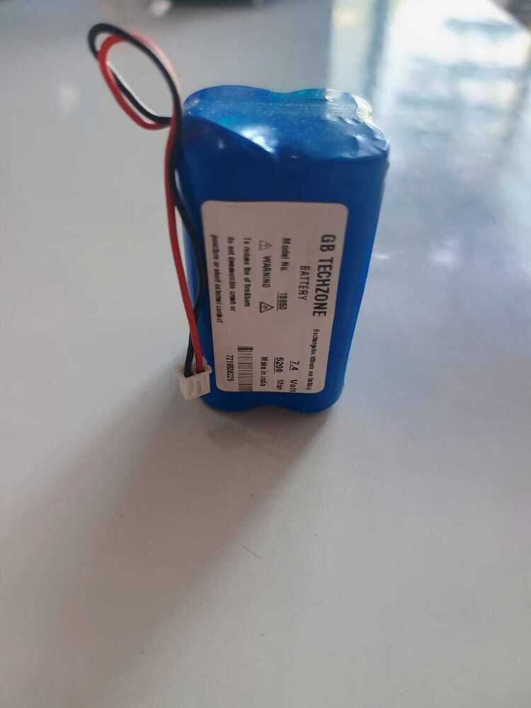 7.4 Volt 5200mah Rechargeable Battery For Tickting Machine - Features: Long Lifespan