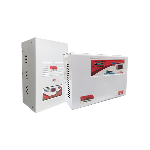 5-10KVA MVS Series Voltage Stabilizer - Input Voltage 330-470V , Efficiency 99%, Three-Phase AC Support, 47-53Hz Frequency, 2-Year Warranty