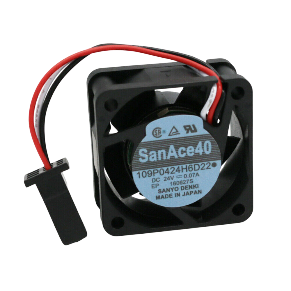109P0424H6D22 Sanyo Denki Fan - Color: Black