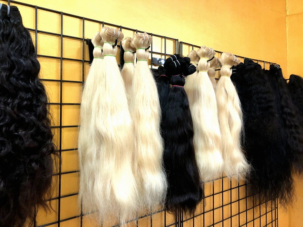 Raw Kinky curly human hair extension