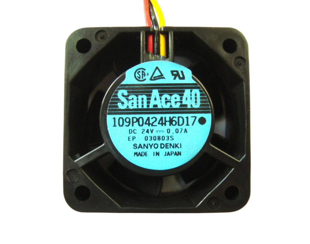 109p0424h6d17 Sanyo Denki Cooling Fans - Color: Black