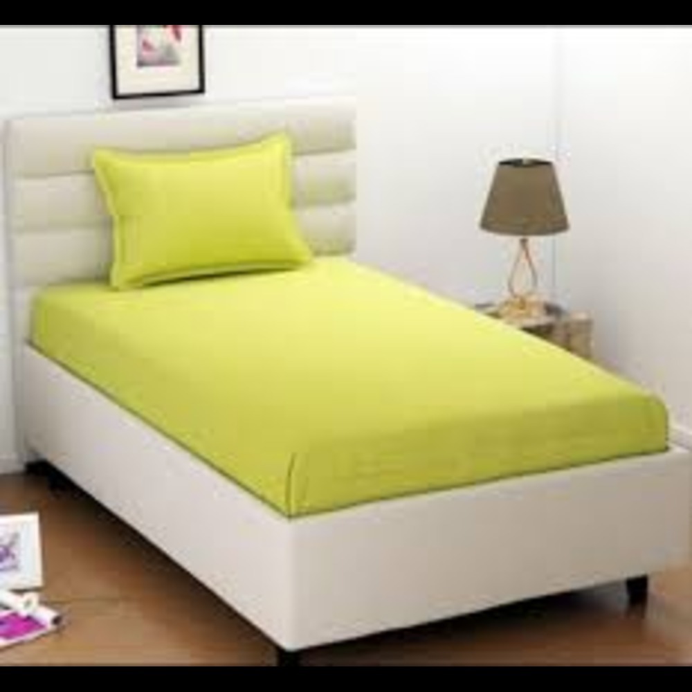 Plain Single Bedsheet