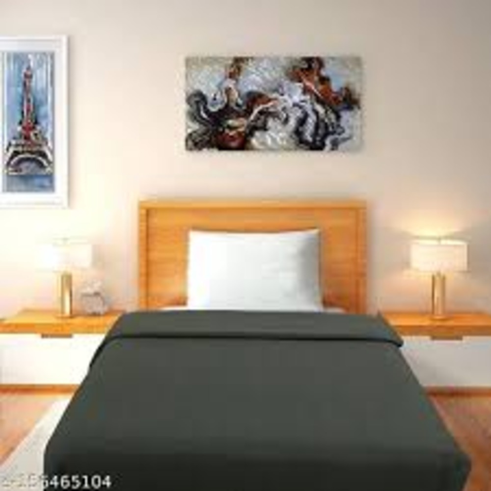 Plain Single Bedsheet