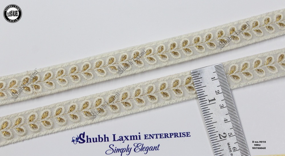 Off White Embroidery Lace