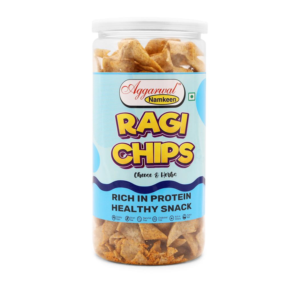 Ragi (Nachani) cheese Herbs chips