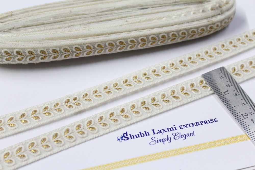 Off White Embroidery Lace