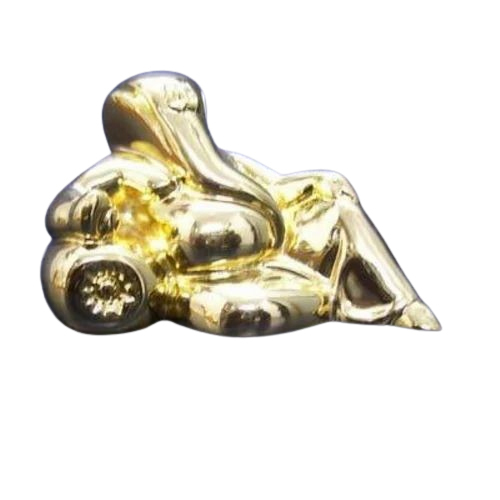 Gold Plated Ganesh Statue