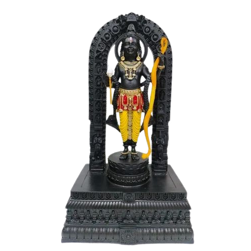 Ram Lala Murti - Color: Black