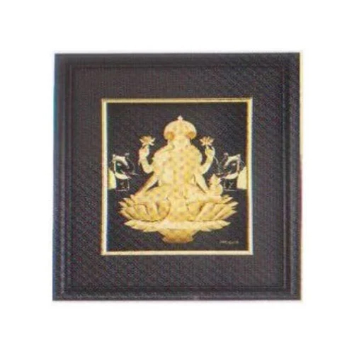 Gold Laxmi Photo Frames