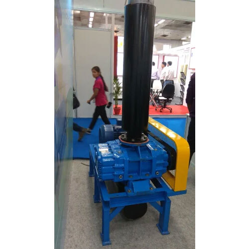 Twin Lobe Roots Blower - Color: Black And Blue