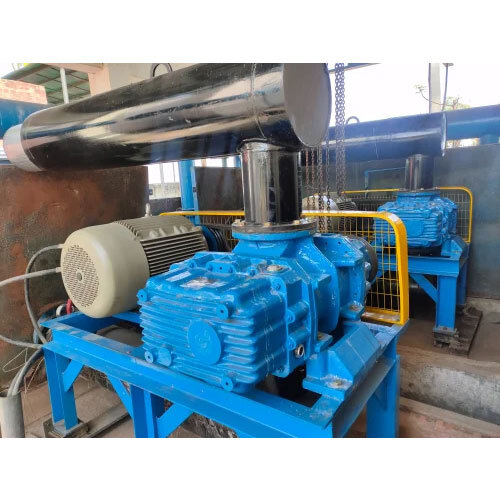 Silo Blower - Cast Iron Standard Size | Blue Color, 50 Hertz Frequency, 220-440 Volt Voltage, Industrial Usage