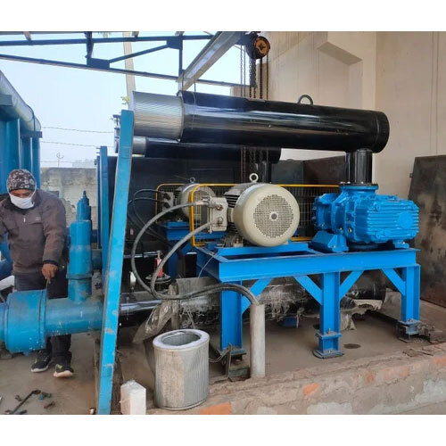 Silo Blower - Cast Iron Standard Size | Blue Color, 50 Hertz Frequency, 220-440 Volt Voltage, Industrial Usage