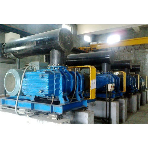 Silo Blower - Cast Iron Standard Size | Blue Color, 50 Hertz Frequency, 220-440 Volt Voltage, Industrial Usage
