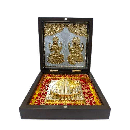 Ganesh Laxmi Caran Paduka Box