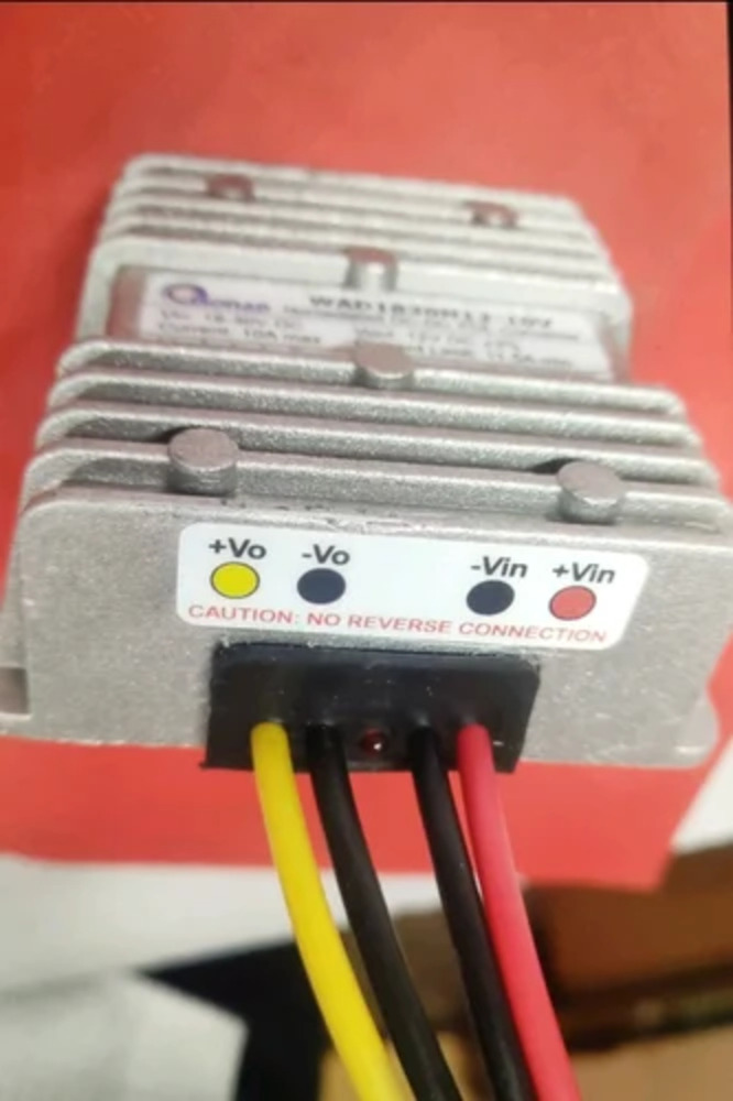 24V To 12V 10A Dc To Dc Converter - Efficiency: 100 %