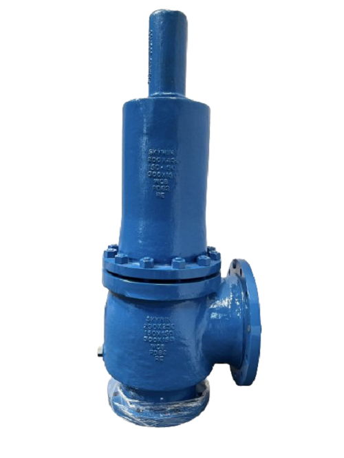 100 X 150 Mm Close Bonnet Safety Relief Valve - Color: Blue