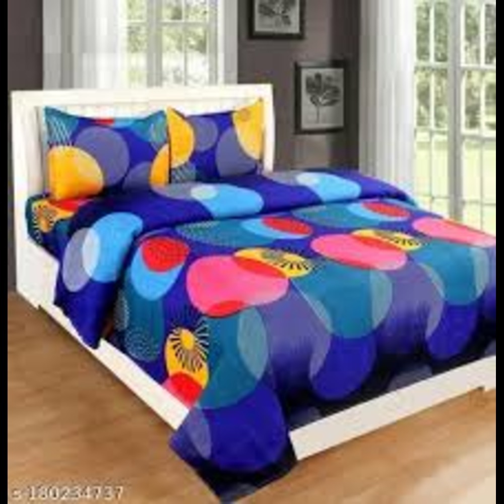 3d Printed Double Bedsheet - Design Type: Modern