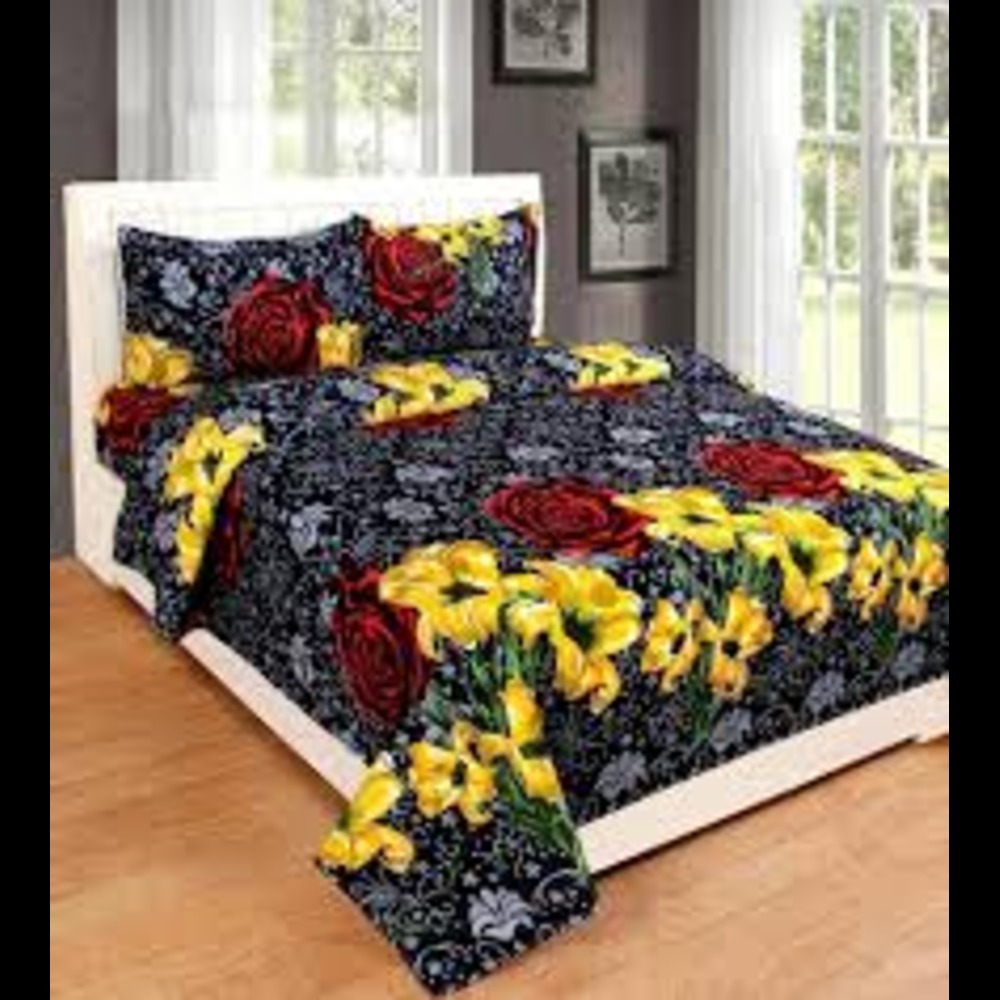 3d Printed Double Bedsheet - Design Type: Modern