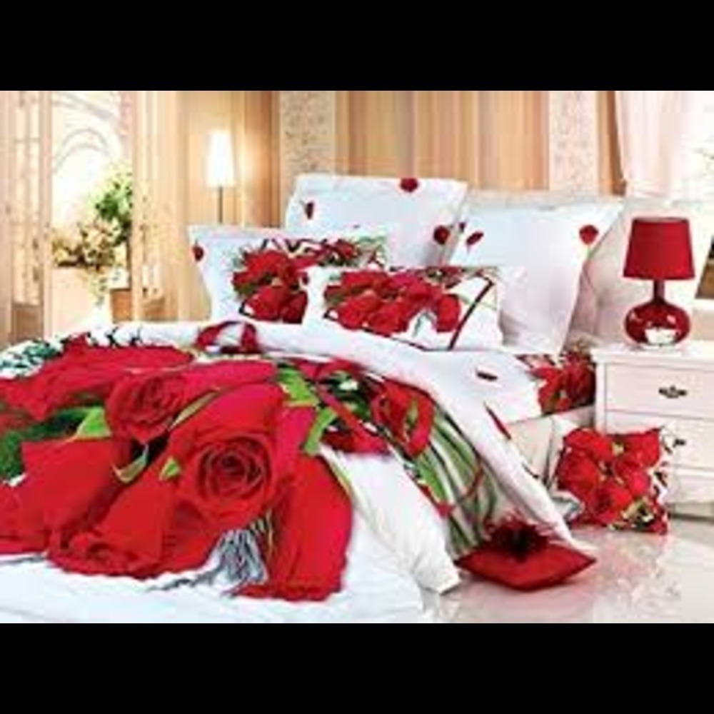 3d Printed Double Bedsheet - Design Type: Modern