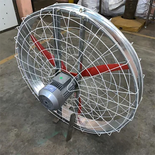 Poultry Air Circulation Fan - Color: Silver
