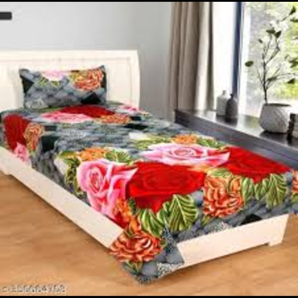3D SINGLE PRINTED BEDSHEET