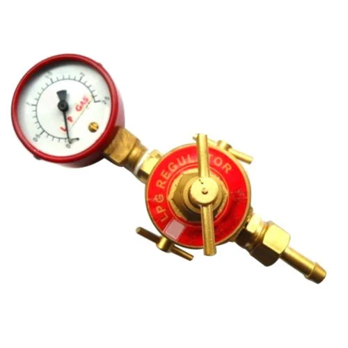 Industrial Lpg Regulator - Color: Golden