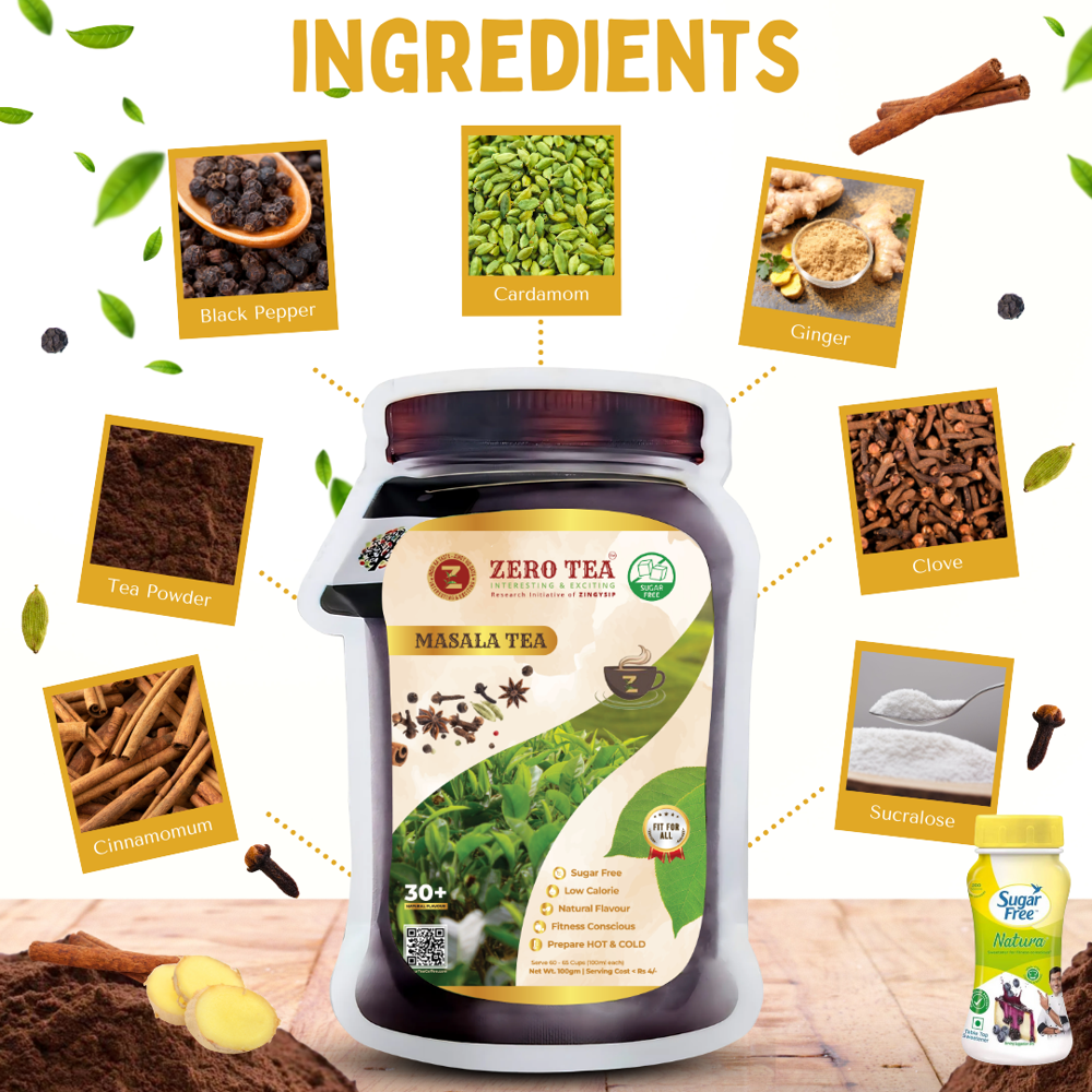 Masala Tea - Sugar free