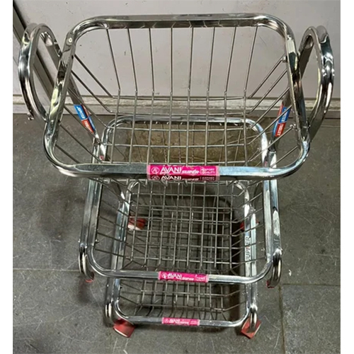 10 Inch SS Fruit Trolley