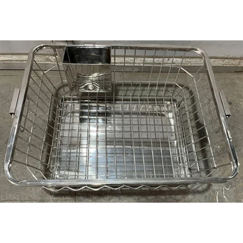 SS Square Kitchen Basket