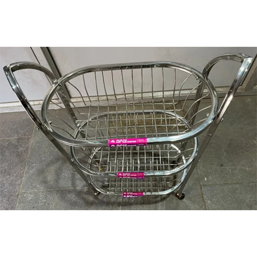 Stainless Steel Fruit Trolley
