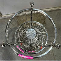 SS Round Fruit Trolley