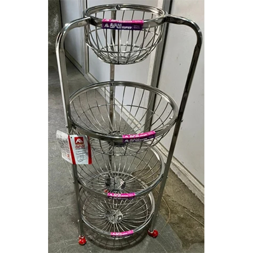 Stainless Steel Galaxy Fruit Trolley