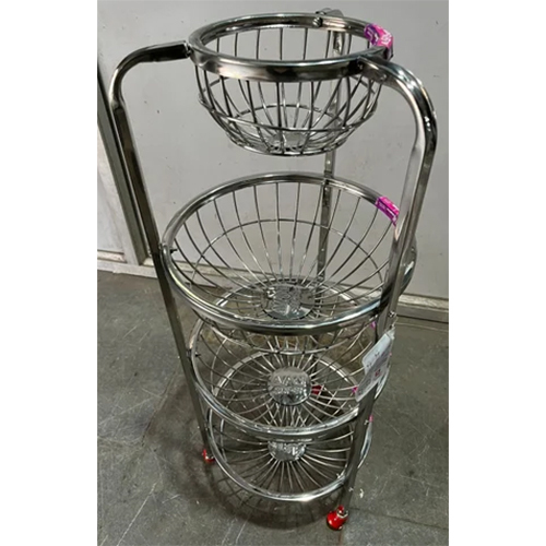 Stainless Steel Galaxy Fruit Trolley